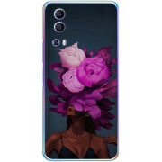 Чехол BoxFace Vivo Y72 5G Exquisite Purple Flowers