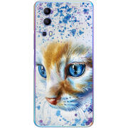 Чехол BoxFace Vivo Y72 5G Голубоглазый Кот
