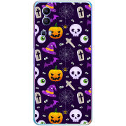 Чехол BoxFace Vivo Y72 5G Halloween Purple Mood