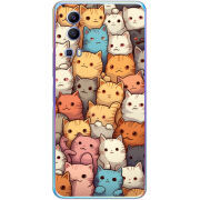 Чехол BoxFace Vivo Y72 5G Котики муркотики