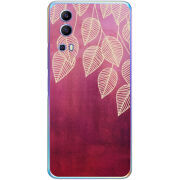 Чехол BoxFace Vivo Y72 5G Gold Leaves