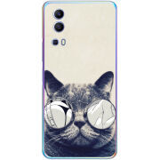 Чехол BoxFace Vivo Y72 5G Соглядатай Кот