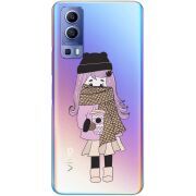 Прозрачный чехол BoxFace Vivo Y72 5G Winter Morning Girl