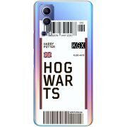 Прозрачный чехол BoxFace Vivo Y72 5G Ticket Hogwarts