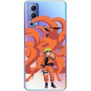 Прозрачный чехол BoxFace Vivo Y72 5G Naruto and Kurama
