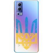 Прозрачный чехол BoxFace Vivo Y72 5G Gold Trident