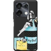 Прозрачный чехол BoxFace Umidigi G9 5G City Girl