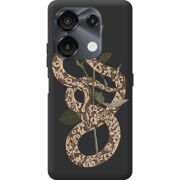 Прозрачный чехол BoxFace Umidigi G9 5G Glamor Snake