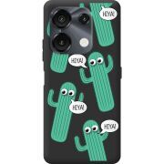 Прозрачный чехол BoxFace Umidigi G9 5G с 3D-глазками HIYA