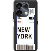 Прозрачный чехол BoxFace Umidigi G9 5G Ticket New York