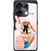 Прозрачный чехол BoxFace Umidigi G9 5G Travel Girl