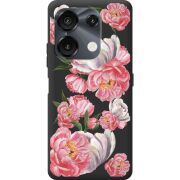 Прозрачный чехол BoxFace Umidigi G9 5G Peony Watercolor Style