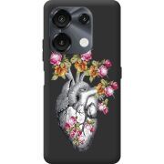 Чехол со стразами Umidigi G9 5G Heart