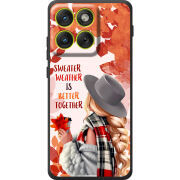 Чохол BoxFace Moto Edge 70 Sweater Weather