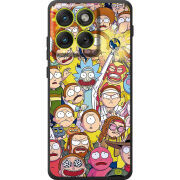 Чохол BoxFace Moto Edge 70 Rick and Morty