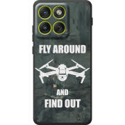 Чохол BoxFace Moto Edge 70 Дрон Fly Around