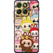 Чохол BoxFace Moto Edge 70 Labubu