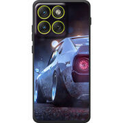 Чохол BoxFace Moto Edge 70 Silver Car