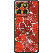 Чохол BoxFace Moto Edge 70 Heart Strings