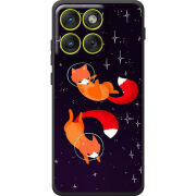 Чохол BoxFace Moto Edge 70 Fox-Astronauts