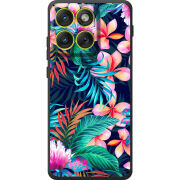 Чохол BoxFace Moto Edge 70 flowers in the tropics