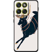 Чохол BoxFace Moto Edge 70 Black Deer