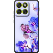 Чохол BoxFace Moto Edge 70 Orchids and Butterflies