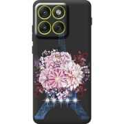 Чохол зі стразами Moto Edge 70 Eiffel Tower