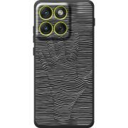 Чорний чохол BoxFace Moto Edge 70 Optical Hand