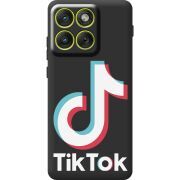 Чорний чохол BoxFace Moto Edge 70 Tik Tok