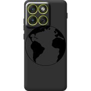 Чорний чохол BoxFace Moto Edge 70 Earth