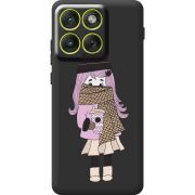 Прозорий чохол BoxFace Moto Edge 70 Winter Morning Girl