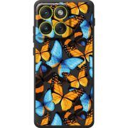 Прозорий чохол BoxFace Moto Edge 70 Butterfly Morpho