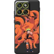 Прозорий чохол BoxFace Moto Edge 70 Naruto and Kurama
