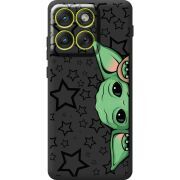 Прозорий чохол BoxFace Moto Edge 70 Baby Yoda