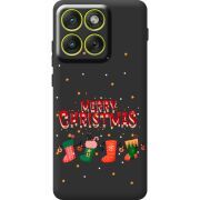 Прозорий чохол BoxFace Moto Edge 70 Merry Christmas