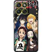 Прозорий чохол BoxFace Moto Edge 70 Незуко та друзі