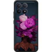 Чохол BoxFace Poco F8 Pro Exquisite Purple Flowers