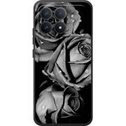 Чохол BoxFace Poco F8 Pro Black and White Roses