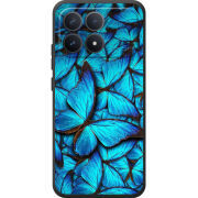 Чохол BoxFace Poco F8 Pro лазурные бабочки