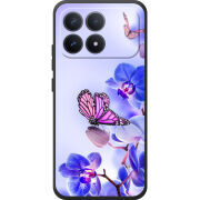 Чохол BoxFace Poco F8 Pro Orchids and Butterflies