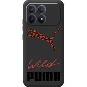 Прозорий чохол BoxFace Poco F8 Pro Wild Cat
