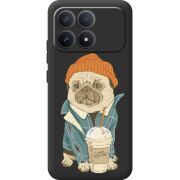 Прозорий чохол BoxFace Poco F8 Pro Dog Coffeeman