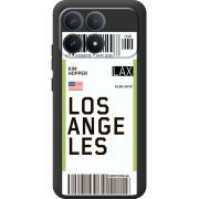 Прозорий чохол BoxFace Poco F8 Pro Ticket Los Angeles