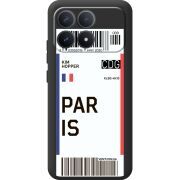 Прозорий чохол BoxFace Poco F8 Pro Ticket Paris