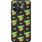 Прозорий чохол BoxFace Poco F8 Pro Pattern Baby Yoda