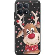 Прозорий чохол BoxFace Poco F8 Pro Winter Deer