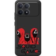 Прозорий чохол BoxFace Poco F8 Pro siquid game люди в красном