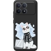 Прозорий чохол BoxFace Poco F8 Pro Cat Style