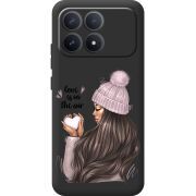 Прозорий чохол BoxFace Poco F8 Pro love is in the air